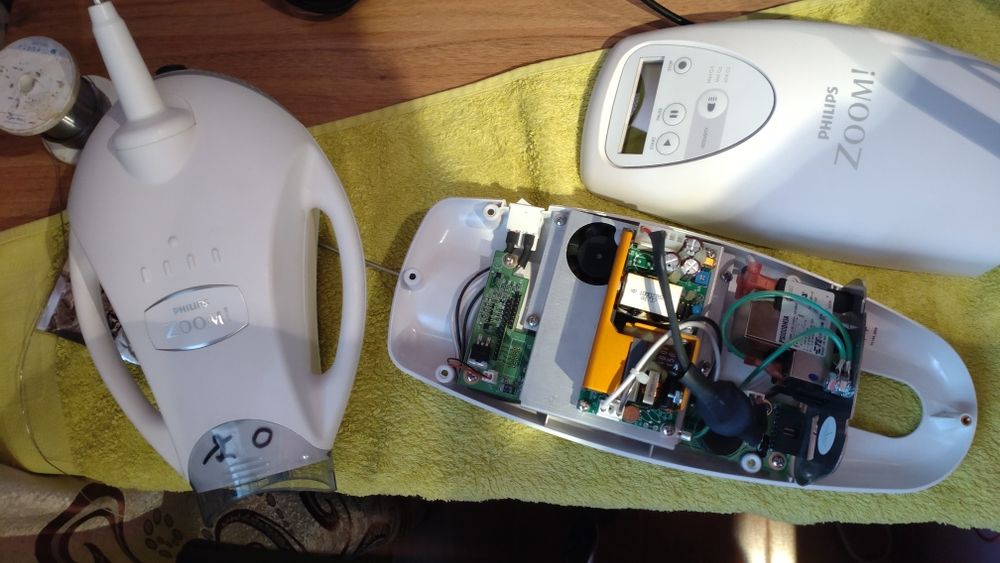 Reparatii, deblocări, dezactivare Cip Lampă Albine Dinți Philips zoom