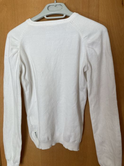 Пуловер бял Армани Armani junior