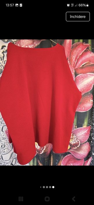 Cardigan rosu impecabil