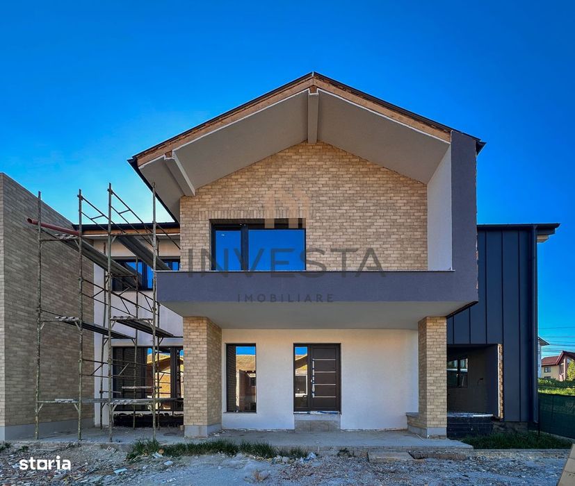 Duplex  144 mp utili, teren in proprietate 260 mp! Predare decembrie!