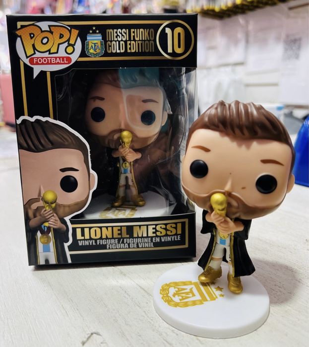 НОВО! Funko Pop Фигурка Lionel Messi Gold Edition Фънко, Лионел Меси