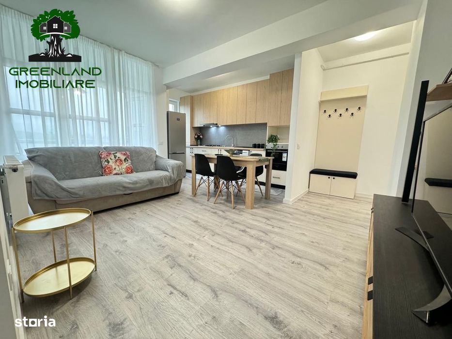 Apartament cu 2 camere, 44 mp, mobilat, BLOC NOU, Visoianu