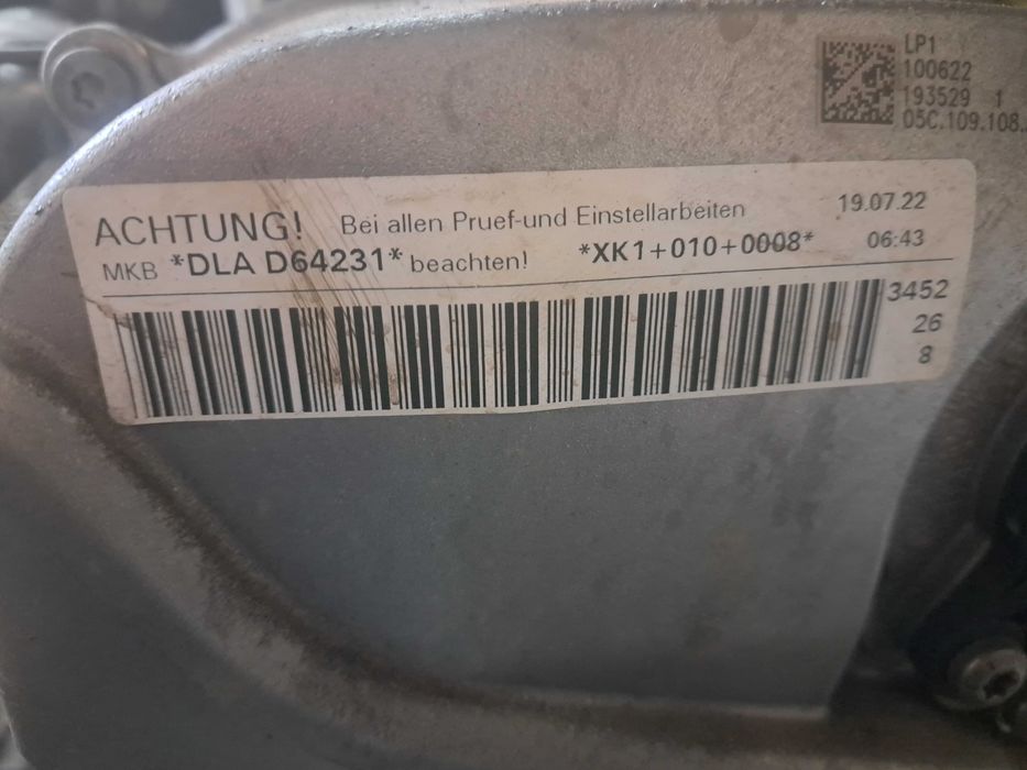 Motor DLA - 1.0 TSI benz - VW Golf VIII/Polo/T-Roc/T-Cross (2017-2025)