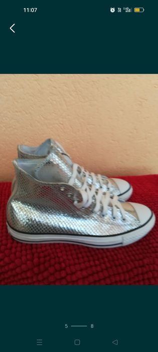 Bascheți Converse noi nr 41 dama piele