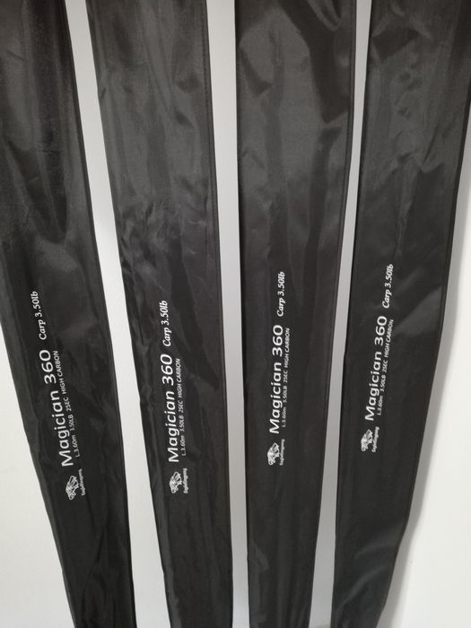 SET 4 Lansete Crap EagleKing Magician  3.60m 3.5lbs 2 seg