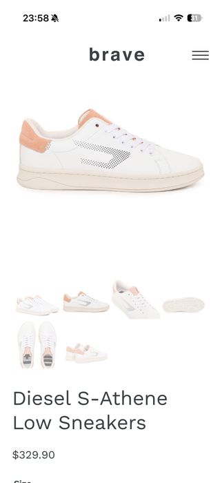 Кеды Diesel 40 р