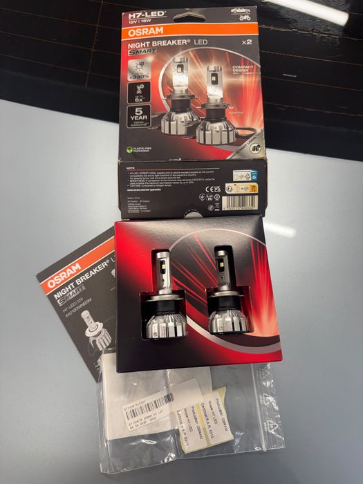 Set Becuri Auto LED – OSRAM NIGHT BREAKER H7-LED START – Omologate rar  H7
