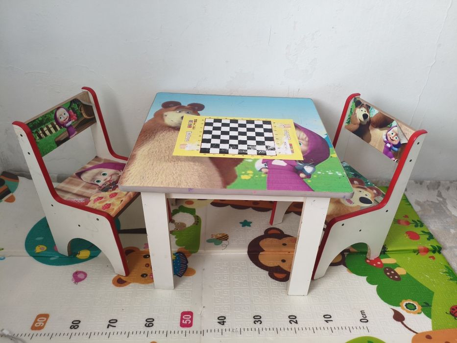 Детский стол стул