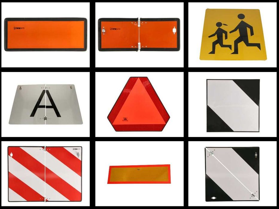 Обозначителни табели и стикери за камион