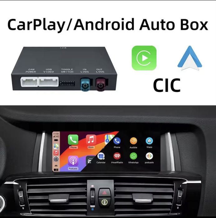 Carplay BMW nou, CIC Seria 1 2 3 4 5 6 7 X1 X3 X4 X5 X6