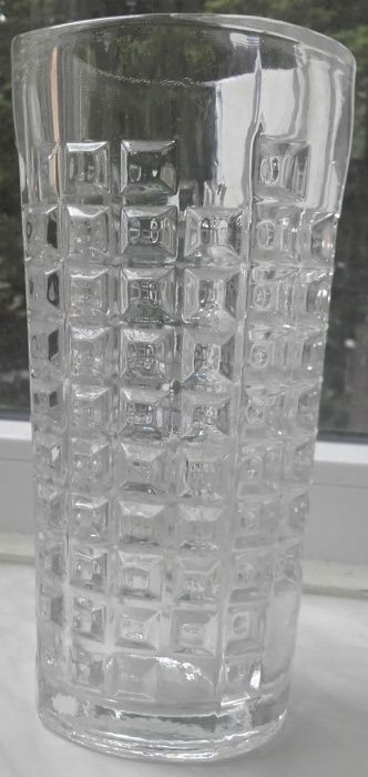 Ваза - стъкло / от социализЪма / 1970/80