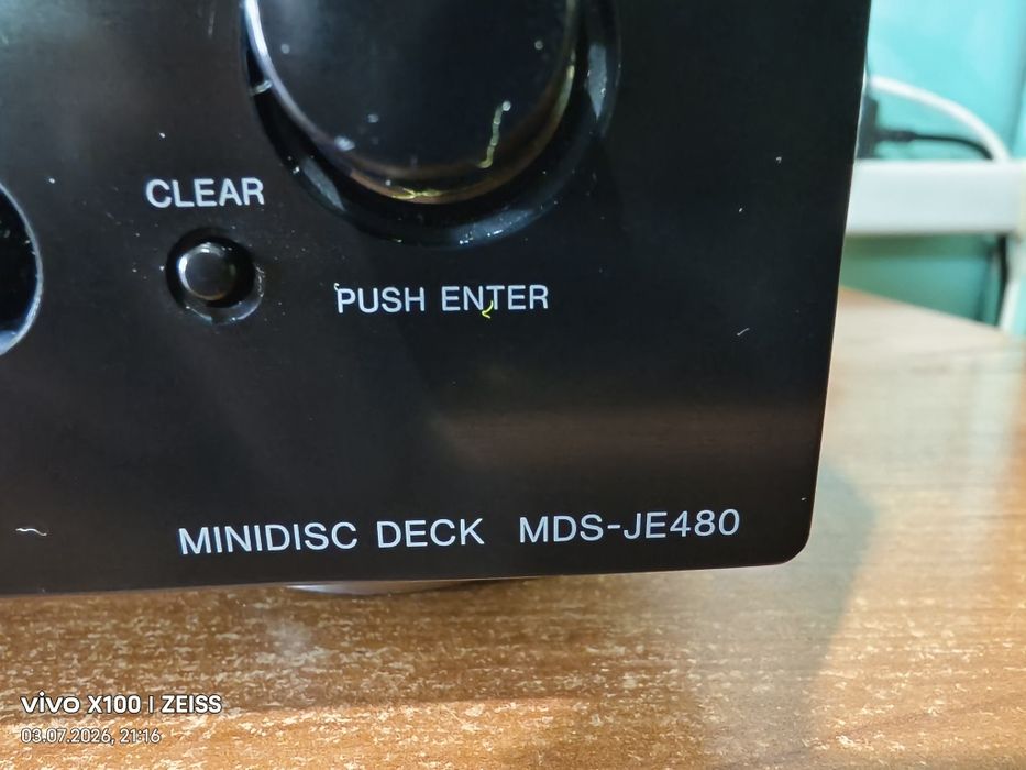Мини дисковая дека MD 480 sony
