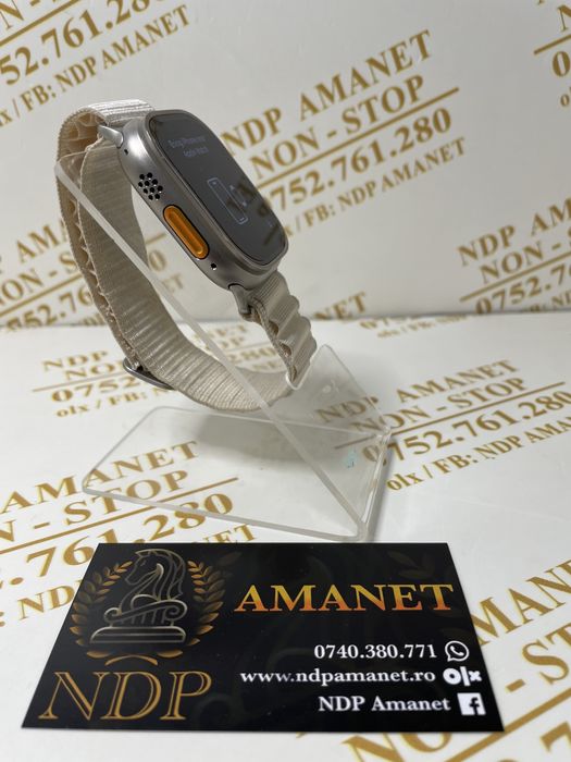NDP Amanet Braila Apple Watch Ultra Titanium 49MM (43488)