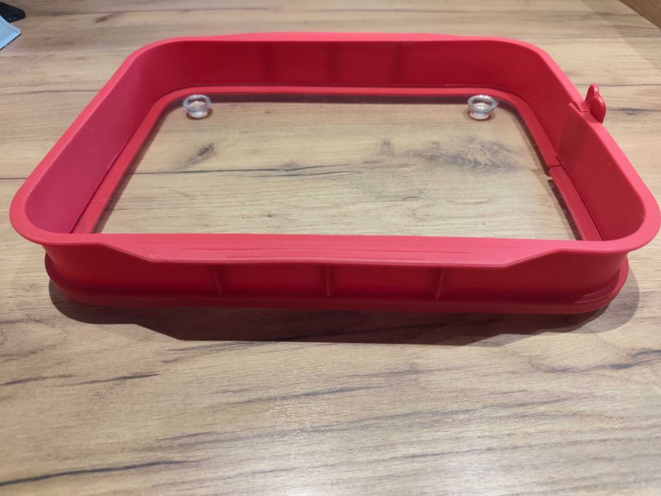 Coox тава със стъклена основа