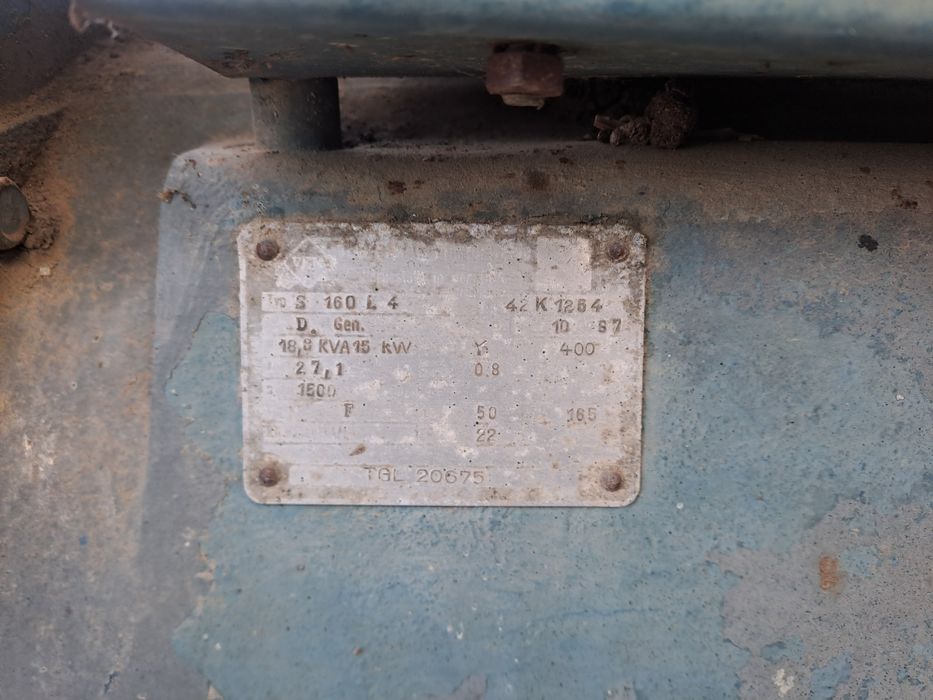 Generator curent motor IFA