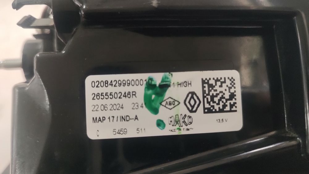 Lampa, stop  stânga captur 2 facelift cod 265550246R