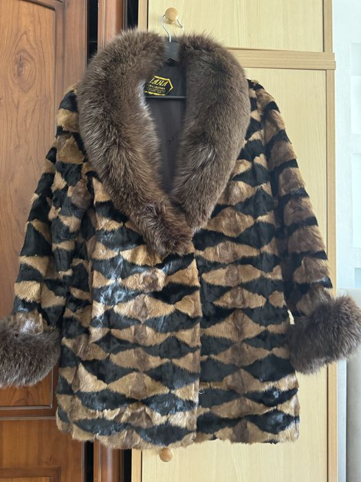 Натуральная норковая шуба