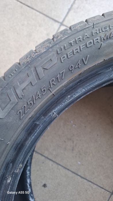2бр.Летни гуми TIGAR 225/45/17