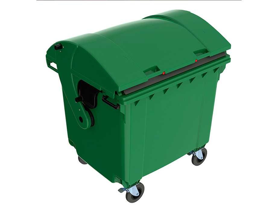 Мусорный бак оцинкованный 1100 л