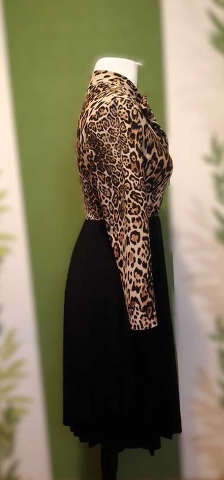 Rochie animal print, marimea S, New Collection