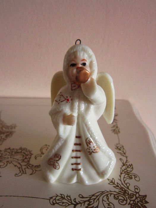 cadou rar Inger clopotel cu trompeta si acordeon Germania'70