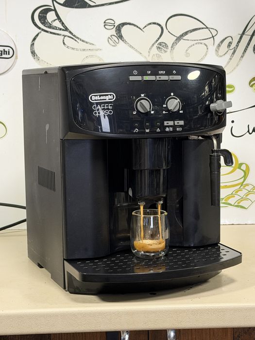Кафемашина кафе автомат delonghi caffe corso с гаранция