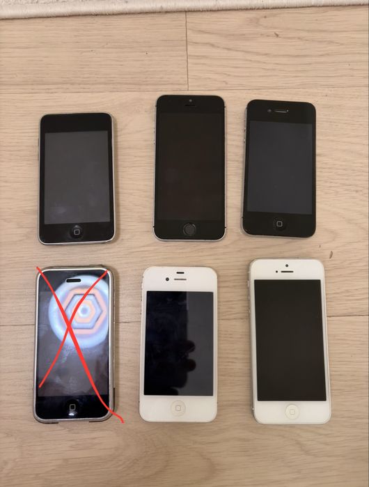 Iphone 4S(2buc),5,SE, ipod touch2