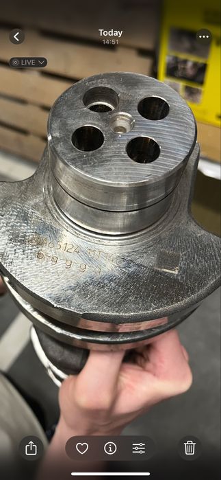 Оригинален колянов вал за OM651