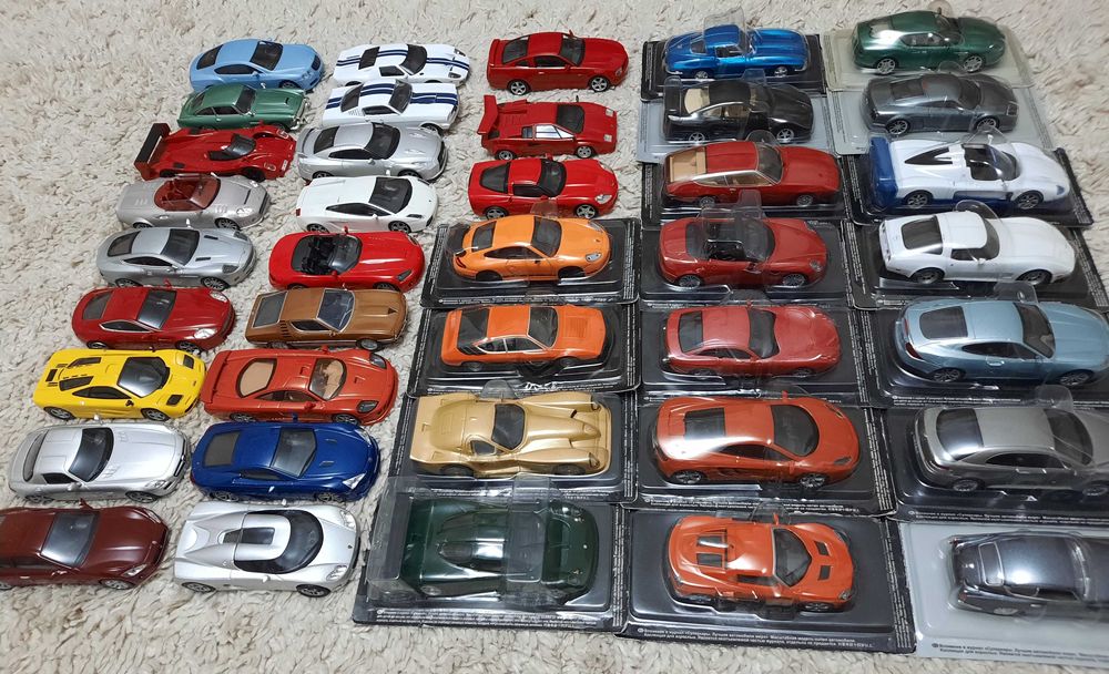 Модели машинок коллекционные