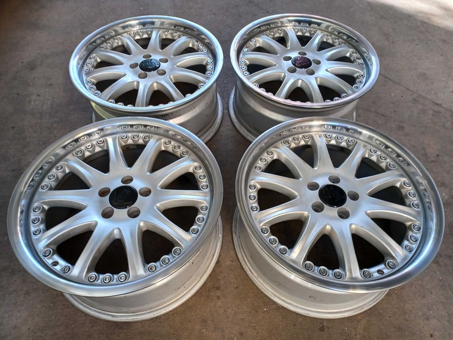 4 бр. алуминиеви джанти RH 17'' 5x100 , централен отвор 64.1, ET35, 8J