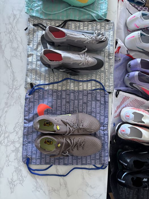 Lot ghete fotbal PRO Nike / Adidas F50 Mercurial – Noi cu etichetă – Mărimi 42/43/44