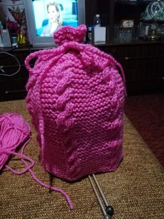 Бебешка шапчица розова