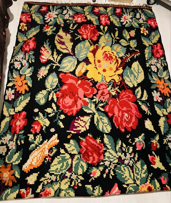 Covor lână naturala de colectie 150 ani