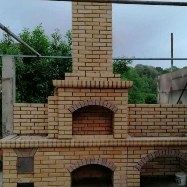 БАРБЕКЮ Летняя кухни. Очаг. Камин. ПОСТРОИМ.