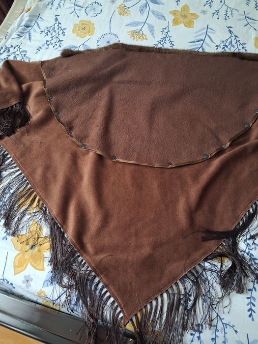 Платок с норковым вортником