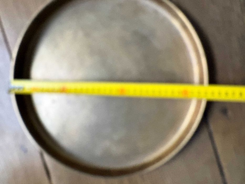 Tava mare din alama pentru servire eleganta veche antica