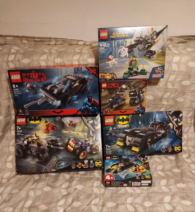 Vand colectie LEGO BATMAN DC in stare impecabila