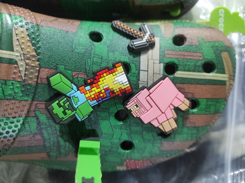 Crocs Minecraft тапочки
