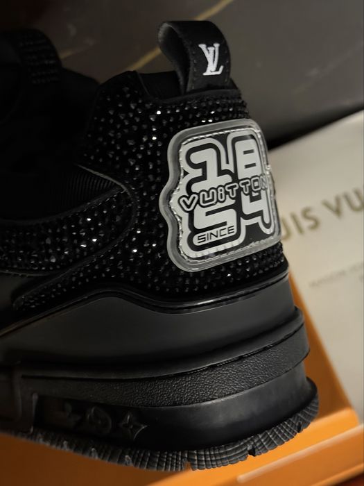 Louis Vuitton Swarovski black PREMIUM + accesorii