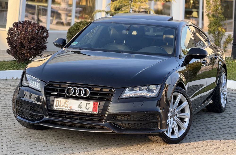 Audi A7 2013 3.0 Bi-TDI 313cp 3xSLine/Matrix/SoundV8/Trapa/Bose/Memorii