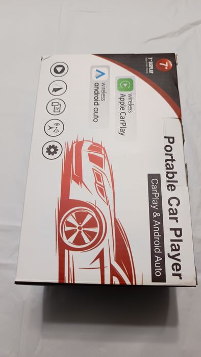 Преносим автомобилен мултимедиен плейър – CarPlay & Android Auto (7")