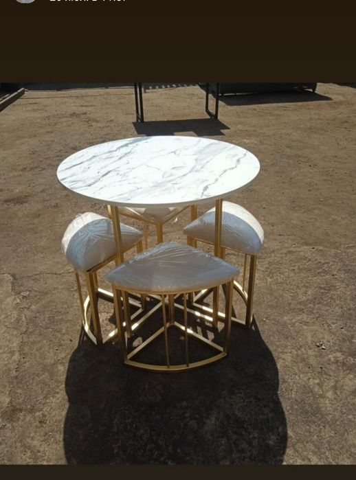 Стол и стулья из лофта от производителя