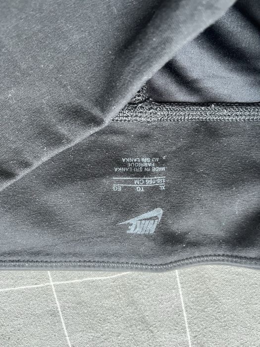 Черен клин на nike за деца