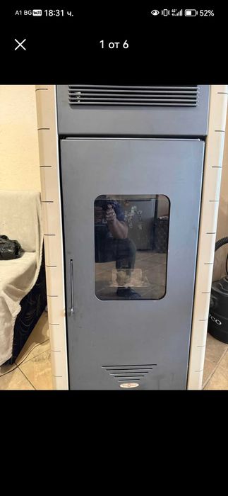 Пелетна камина Лили