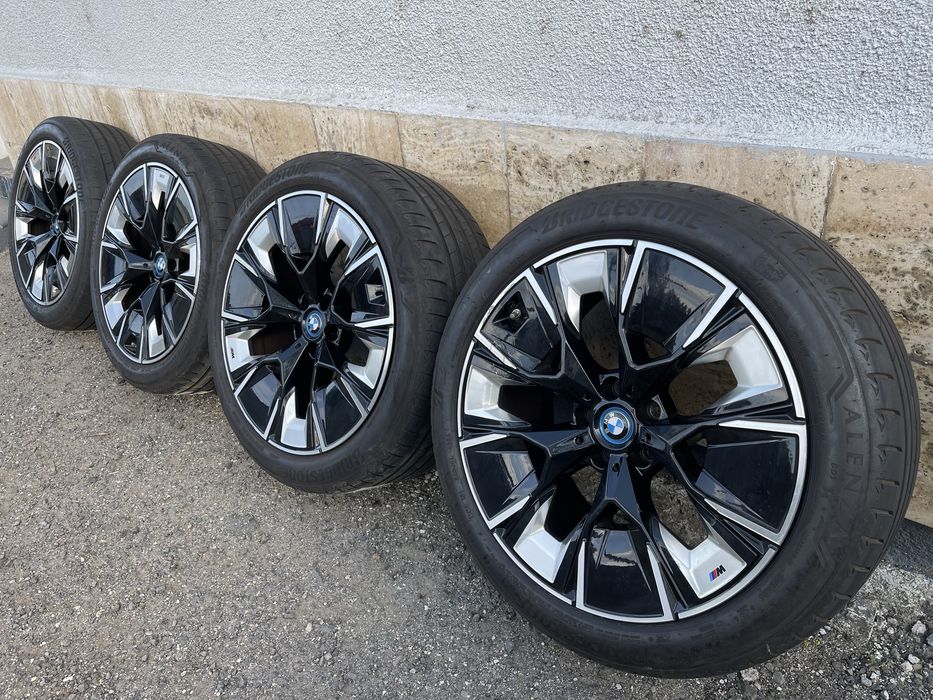 Jante Roți 20 Originale BMW X3 X4 G01 G02 IX.3 M Anvelope vara 245 45 R20 / 275 40 R20 ca noi