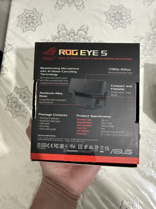 ROG EYE 5 hammasi arginal