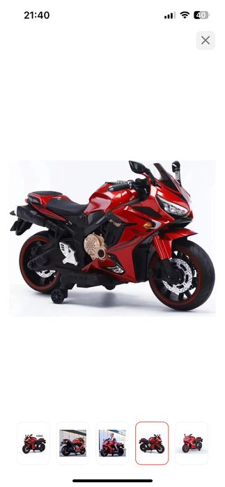 Продам детский мотоцикл электромобиль