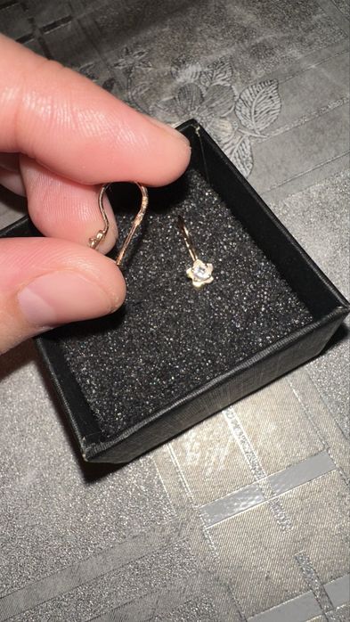 Детские серьги золотые