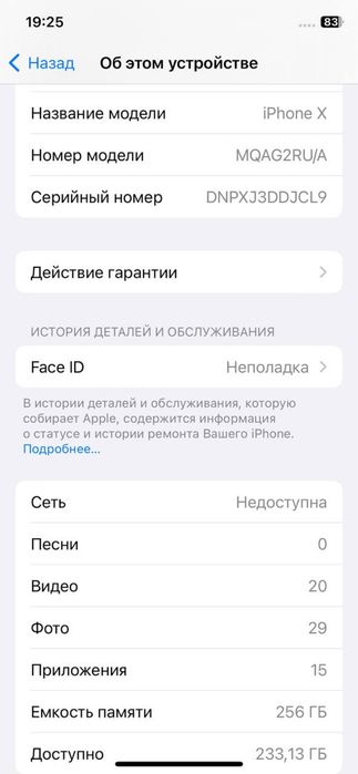 IPhone X holati 100/90