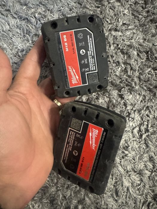 Baterii milwaukee 12V -6ah